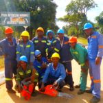 tree cutting service team on the Muriel Job